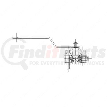 18-49943-000 by FREIGHTLINER - Leveling Valve - Cab Air Suspension, Lc