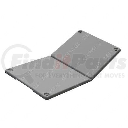 18-52925-000 by FREIGHTLINER - Fuse Panel Cover - Left Side, Polyurethane and Vinyl, Gray