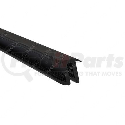 18-62701-002 by FREIGHTLINER - Door Window Seal - Left Side, EPDM (Synthetic Rubber), Black