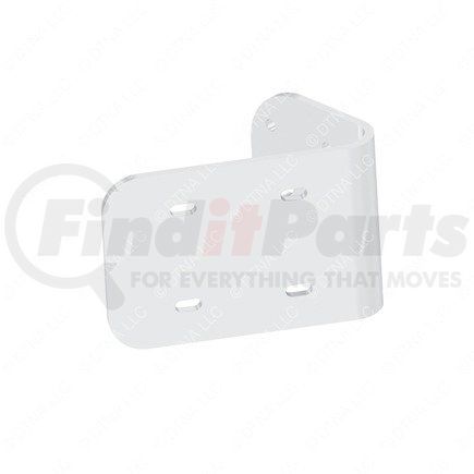 18-62707-000 by FREIGHTLINER - Exhaust System Hanger Bracket Reinforcement - Aluminum Alloy, 0.19 in. THK