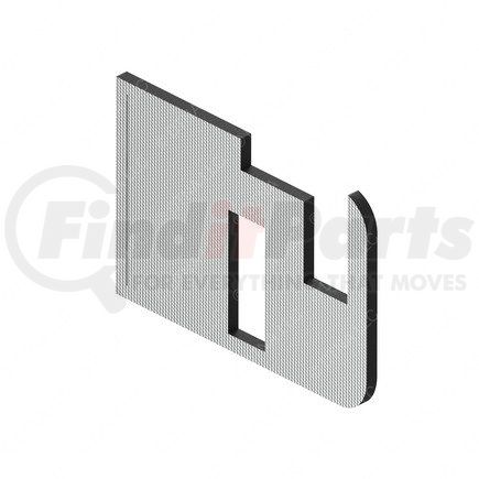 18-59670-001 by FREIGHTLINER - Thermal Acoustic Insulation - Backwall, Middle, Left Hand, P3