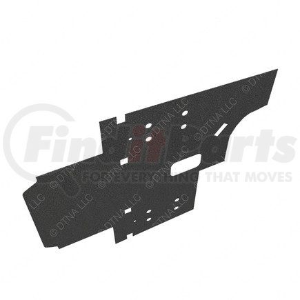 18-60173-002 by FREIGHTLINER - Thermal Acoustic Insulation - Floor, 72 in., Raised Roof