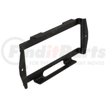 18-64168-000 by FREIGHTLINER - Battery Box Bracket - Steel, Gloss Black, 0.16 in. THK