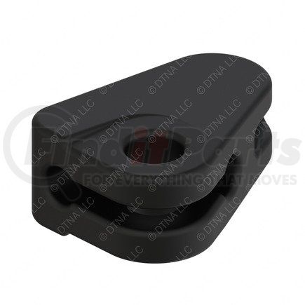 18-64662-000 by FREIGHTLINER - Bumper Cover Stop - EPDM (Synthetic Rubber), Black