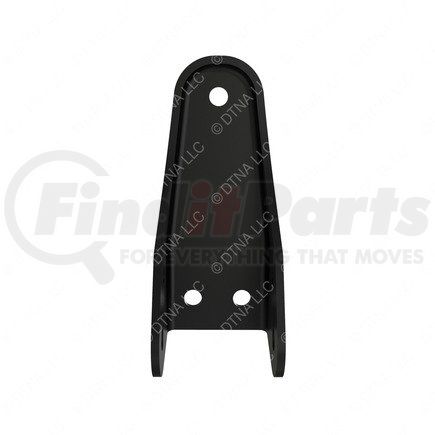 18-65454-001 by FREIGHTLINER - Shock Mount Bracket - Steel, Black, 0.17 in. THK