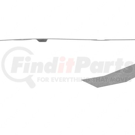 18-65511-003 by FREIGHTLINER - Cab Door Water Barrier - Right Side, Polyethylene, 824.7 mm x 609.1 mm, 0.3 mm THK