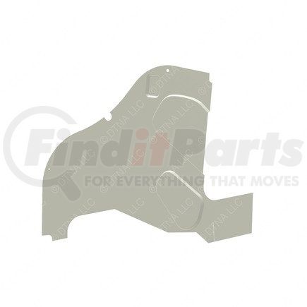 18-65511-004 by FREIGHTLINER - Cab Door Water Barrier - Right Side, Polyethylene, 0.3 mm THK