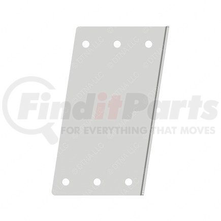 18-65345-000 by FREIGHTLINER - Step Assembly Mounting Bracket - Left Side, Aluminum, 0.13 in. THK