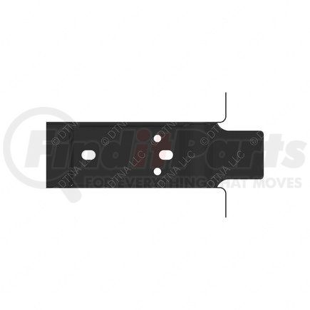 18-63626-001 by FREIGHTLINER - Floor Pan Crossmember - Aluminum, 295 mm x 170 mm, 1.6 mm THK