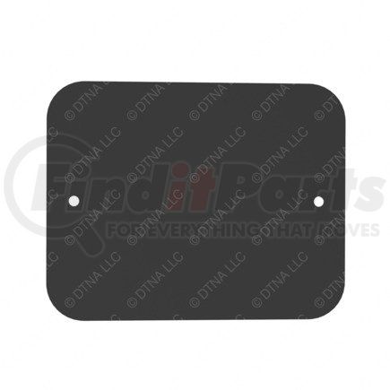 18-64015-002 by FREIGHTLINER - Shift Lever Cover - Styrene Butadiene Rubber, 361.5 mm x 286.5 mm, 3.7 mm THK