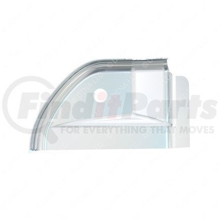 18-67410-005 by FREIGHTLINER - Body B-Pillar Trim Panel - Right Side, Aluminum Alloy, 1.27 mm THK