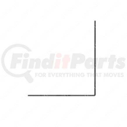 18-67428-000 by FREIGHTLINER - Engine Noise Shield - Right Side, Stainless Steel, 386.47 mm x 326.16 mm