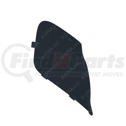 18-68720-000 by FREIGHTLINER - Body A-Pillar - Left Side, Thermoplastic Olefin, Carbon, 127.18 mm x 79.69 mm