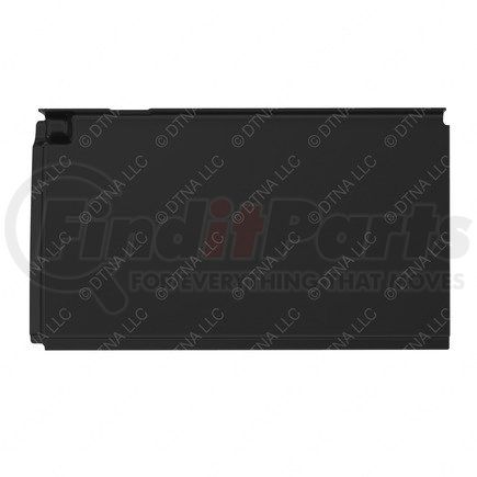18-69129-000 by FREIGHTLINER - Sleeper Bunk Panel - Right Side, Thermoplastic Olefin, Carbon, 629.8 mm x 356.4 mm