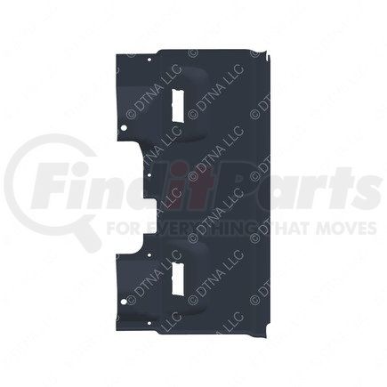 18-69131-000 by FREIGHTLINER - Sleeper Bunk Panel - Thermoplastic Olefin, Carbon, 577.3 mm x 299.4 mm, 3.5 mm THK