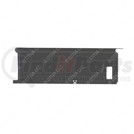 18-69114-000 by FREIGHTLINER - Sleeper Bunk Panel - Right Side, Thermoplastic Olefin, Carbon, 1094.8 mm x 356.4 mm