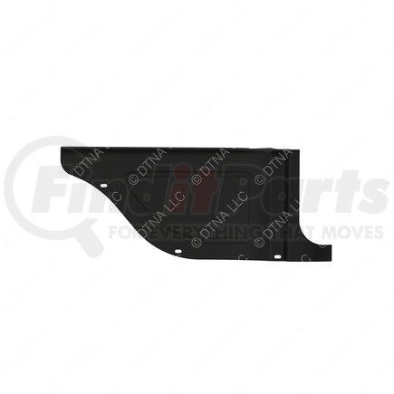 18-69207-003 by FREIGHTLINER - Fender Splash Shield - Right Side, Glass Fiber Reinforced With Polyester