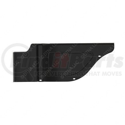 18-69207-006 by FREIGHTLINER - Fender Splash Shield - Left Side, Glass Fiber Reinforced With Polyester