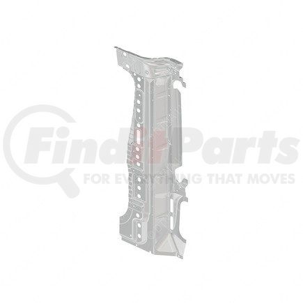 18-67047-001 by FREIGHTLINER - Body B-Pillar - Right Side, Aluminum, 0.06 in. THK