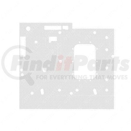 18-73160-003 by FREIGHTLINER - Thermal Acoustic Insulation - Blanket, Side Wall, Right Hand, Window, Upper Bunk, 72 in.