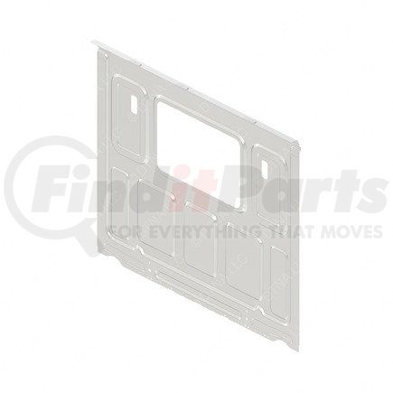 18-71599-001 by FREIGHTLINER - Rear Body Panel - Aluminum, 1978.9 mm x 1727.5 mm, 1.27 mm THK