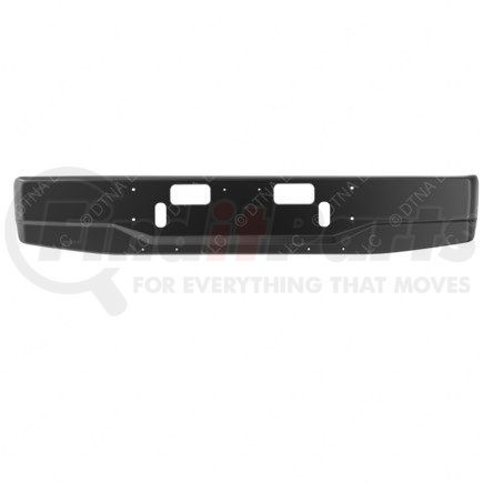 21-27712-004 by FREIGHTLINER - Bumper - Straight, Painted Black