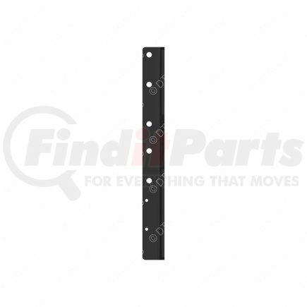 21-28667-001 by FREIGHTLINER - Trailer Tow Hitch Mounting Bracket - Right Side, Steel, Black, 0.38 in. THK