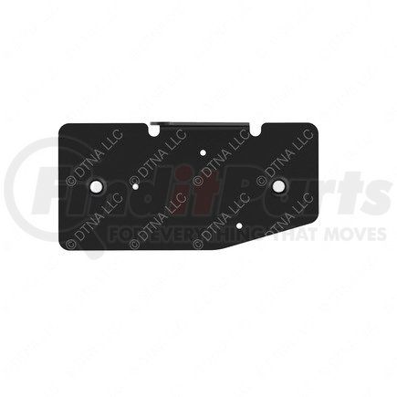 21-28977-001 by FREIGHTLINER - Bumper Cover Reinforcement - Right Side, Steel, Black, 2.46 mm THK