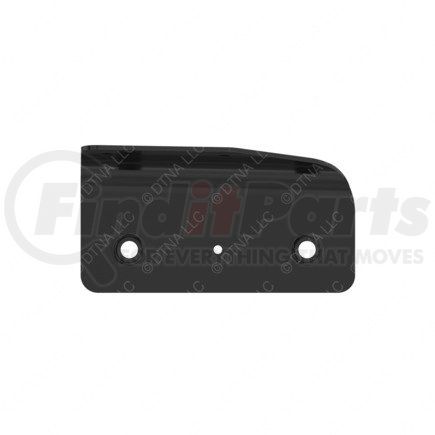 21-28978-001 by FREIGHTLINER - Bumper Cover Reinforcement - Right Side, Steel, Black, 2.46 mm THK
