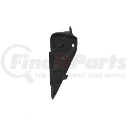 21-28997-001 by FREIGHTLINER - Bumper Mounting Bracket - Right Side, Aluminum, Black