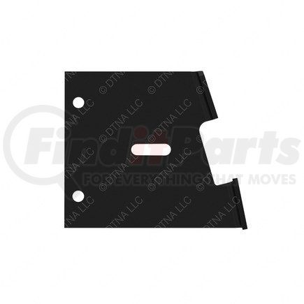 22-42417-000 by FREIGHTLINER - Sun Visor Bracket - Left Side, Aluminum, 0.12 in. THK