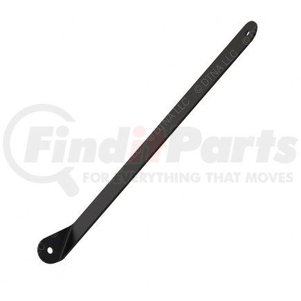 22-42565-000 by FREIGHTLINER - Roof Air Deflector Mounting Bracket - Left Side, Steel, 0.13 in. THK