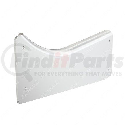 22-42742-002 by FREIGHTLINER - Fuel Tank Assist Step End - Left Side, Aluminum Alloy, 0.02 in. THK