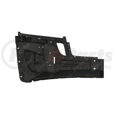 21-29099-000 by FREIGHTLINER - Bumper Cover Reinforcement - Left Side, Glass Fiber Reinforced With Polypropylene, Black