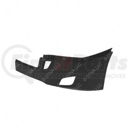 21-29100-022 by FREIGHTLINER - Bumper - Fascia, Air Dam, with Lights Cutout, Painted, Left Hand