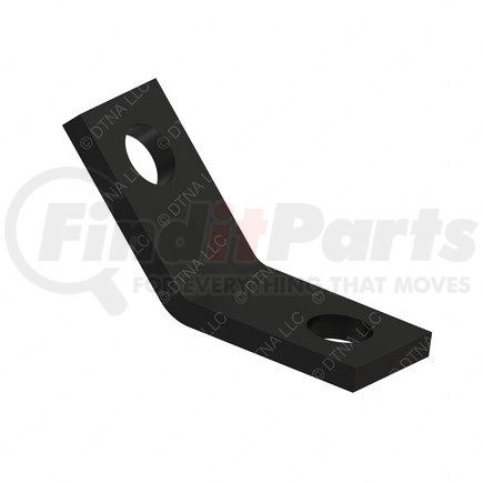 22-09698-000 by FREIGHTLINER - Trailer Jack Mount Bracket - Steel, 45 mm x 20.89 mm, 3.18 mm THK