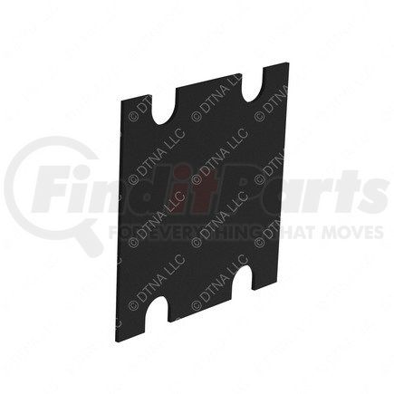 22-13641-000 by FREIGHTLINER - Jack Storage Pad - Synthetic Rubber, 0.12 in. THK