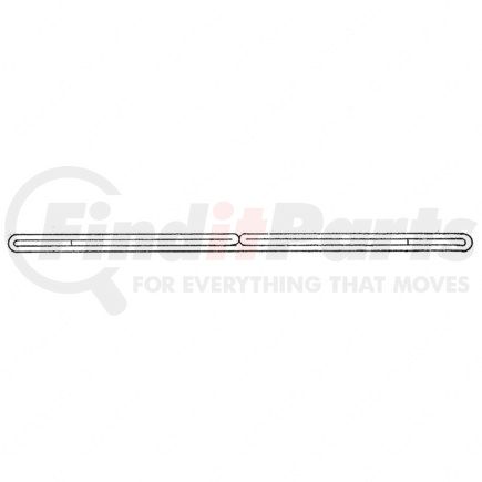 22-17254-002 by FREIGHTLINER - Door Check Strap - Nylon, 152.4 mm x 25.4 mm