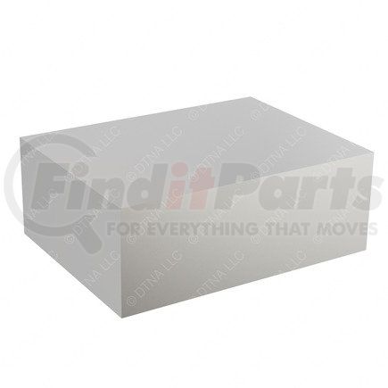 22-17529-001 by FREIGHTLINER - Sliding Fifth Wheel Stop - Steel, 38.1 mm x 19.1 mm, 6.35 mm THK