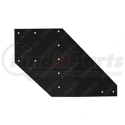 22-34380-000 by FREIGHTLINER - Roof Air Deflector Mounting Bracket - Steel, 0.13 in. THK