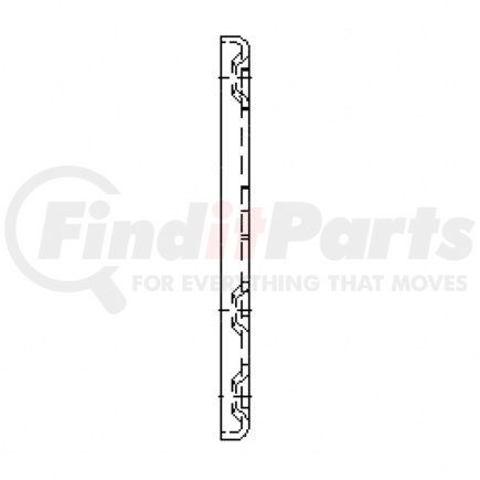 22-34916-004 by FREIGHTLINER - Instrument Panel Assembly - Lower, Left Hand Side Dash, Section B