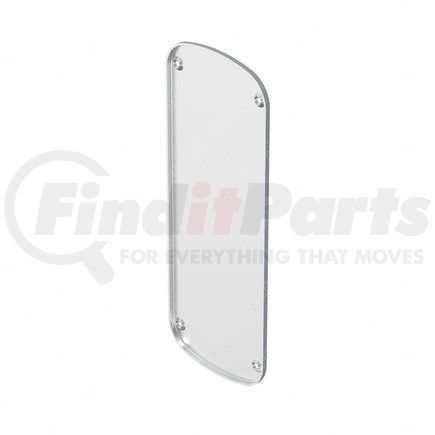 22-46623-000 by FREIGHTLINER - Sleeper Bunk Panel - Aluminum, Shadow Gray, 323 mm x 120 mm, 2.03 mm THK