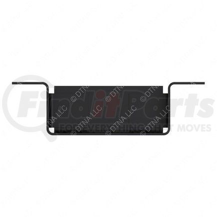 22-46678-000 by FREIGHTLINER - Baggage Door Switch Bracket - Aluminum, 142.5 mm x 36.3 mm, 1.6 mm THK