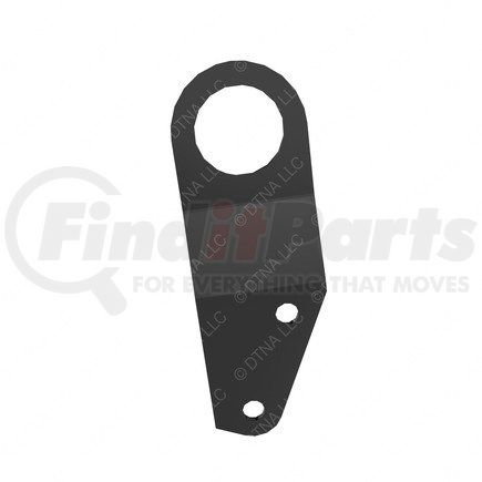 22-46928-000 by FREIGHTLINER - Baggage Door Switch Bracket - Steel, Black, 1.5 mm THK