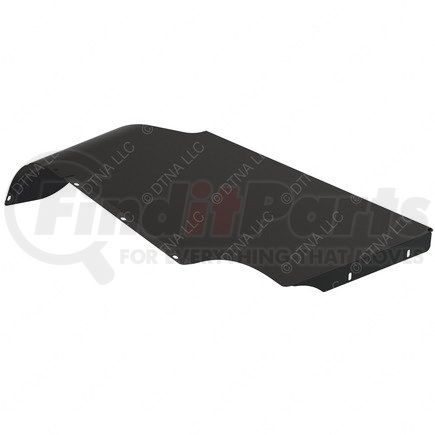 22-47532-007 by FREIGHTLINER - Cab Extender Fairing Tab Trim - Right Side, Aluminum, 1.6 mm THK
