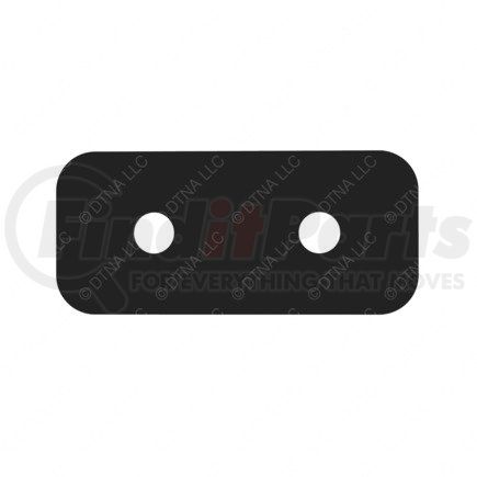 22-51256-000 by FREIGHTLINER - Multi-Purpose Spacer - Neoprene, 55.4 mm x 25 mm, 1.57 mm THK