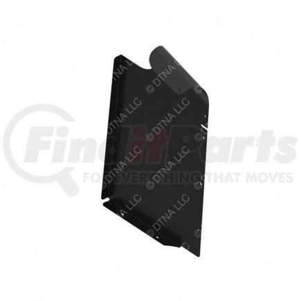 22-51782-002 by FREIGHTLINER - Roof Fairing Extender Trim Tab - Left Side, Aluminum, 0.06 in. THK