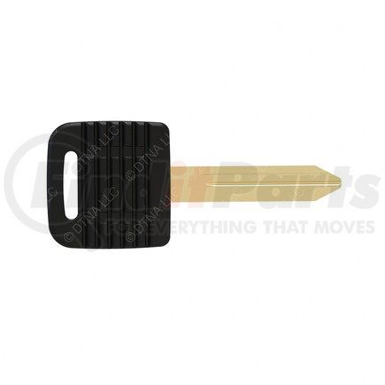 22-44567-001 by FREIGHTLINER - Vehicle Key Set - Black, Brass, 41.28 mm Blade Length