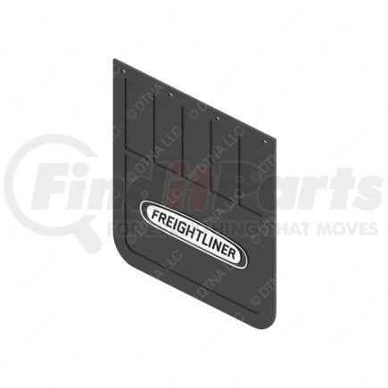 22-45181-000 by FREIGHTLINER - Mud Flap - Rubber, 609.6 mm x 609.6 mm, 4.8 mm THK