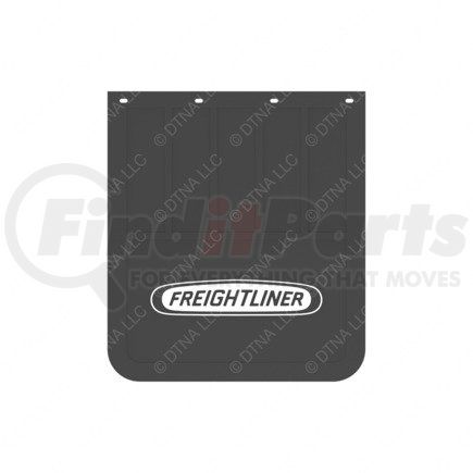 22-45181-001 by FREIGHTLINER - Mud Flap - Rubber, 685.8 mm x 609.6 mm, 4.8 mm THK